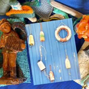 Blue Buoy Wall Notecards